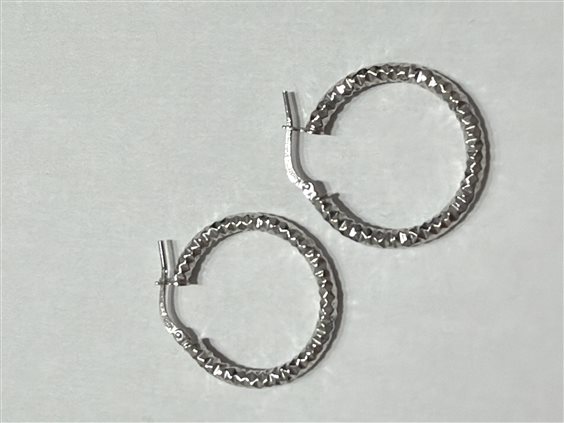 Orecchini Domar Donna Cerchi argento 925 diamantati in Argento ORAR-501-280 - ORAR-501-280